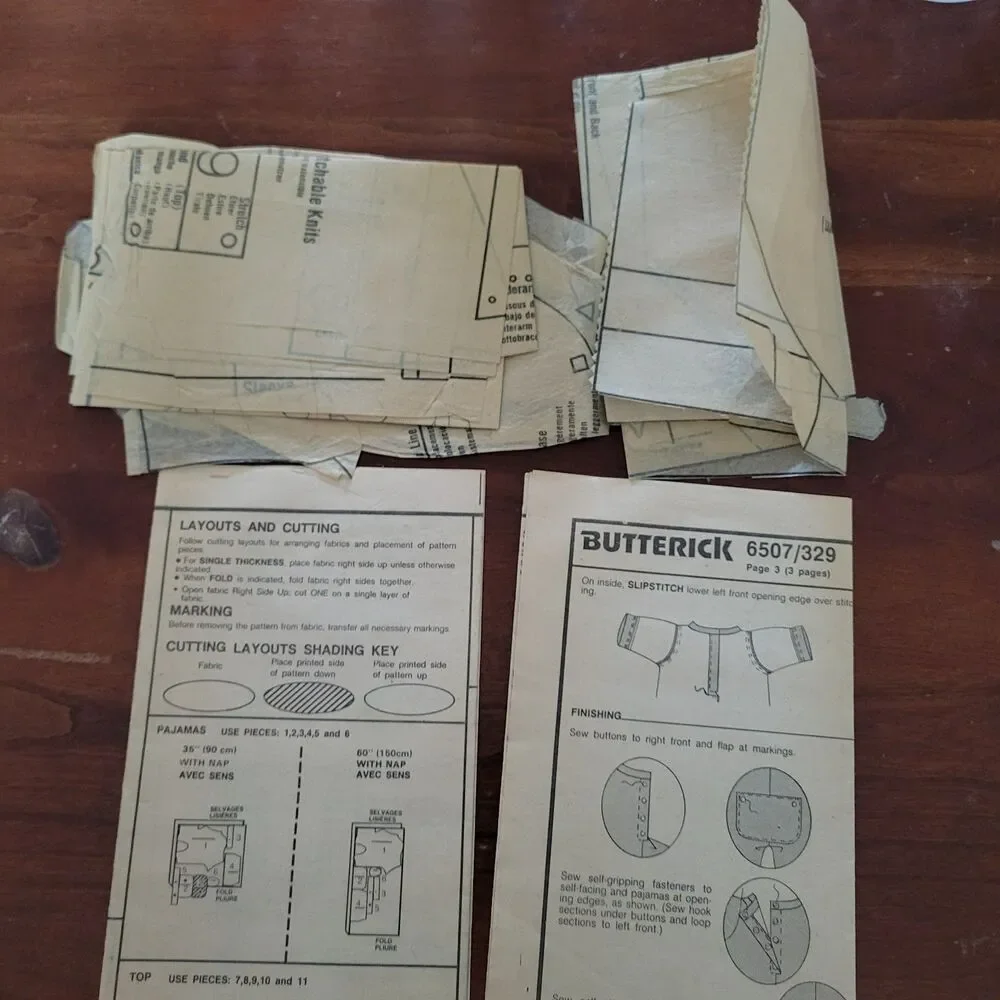 6507 Vintage Cabbage Patch Sewing Pattern Clothes Butterick